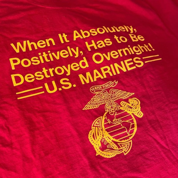 Vintage U.S. Marines Tee - Picture 2 of 4